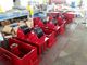 15 T Hydrulic Lifting Bolt Adjustment  Pipe Roller Stands , CE Pipe Welding Rollers