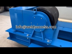 Weldsuccess থেকে 200T ক্ষমতার ওয়েল্ডিং rotators এবং 2T ওয়েল্ডিং পজিশনার লোডিং এর দুটি সেট।