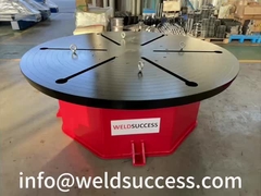 পিএলসি এবং টাচ স্ক্রিন নিয়ন্ত্রণের মাধ্যমে পূর্বনির্ধারিত ঘূর্ণন কোণ সহ অনুভূমিক টার্নিং টেবিল।